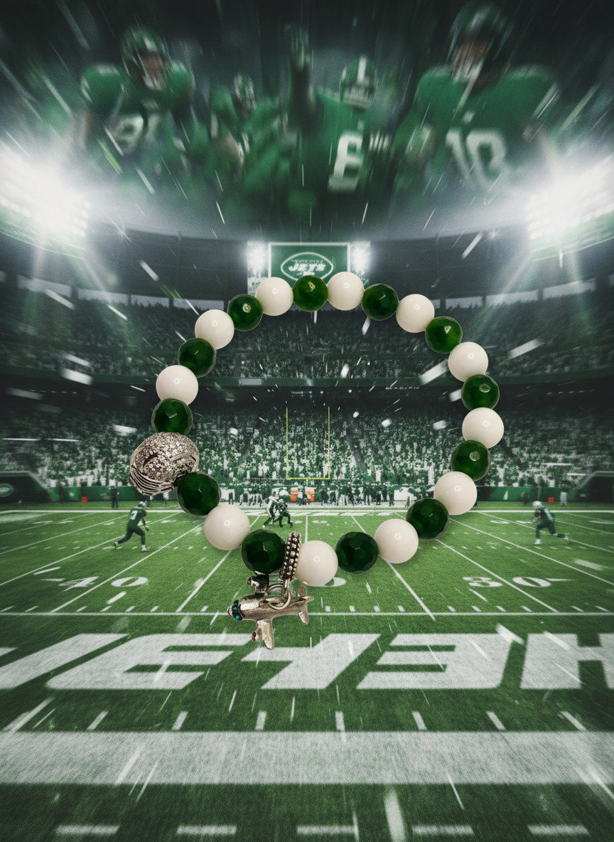 New York Jets Bracelet - Intense Sporty Style