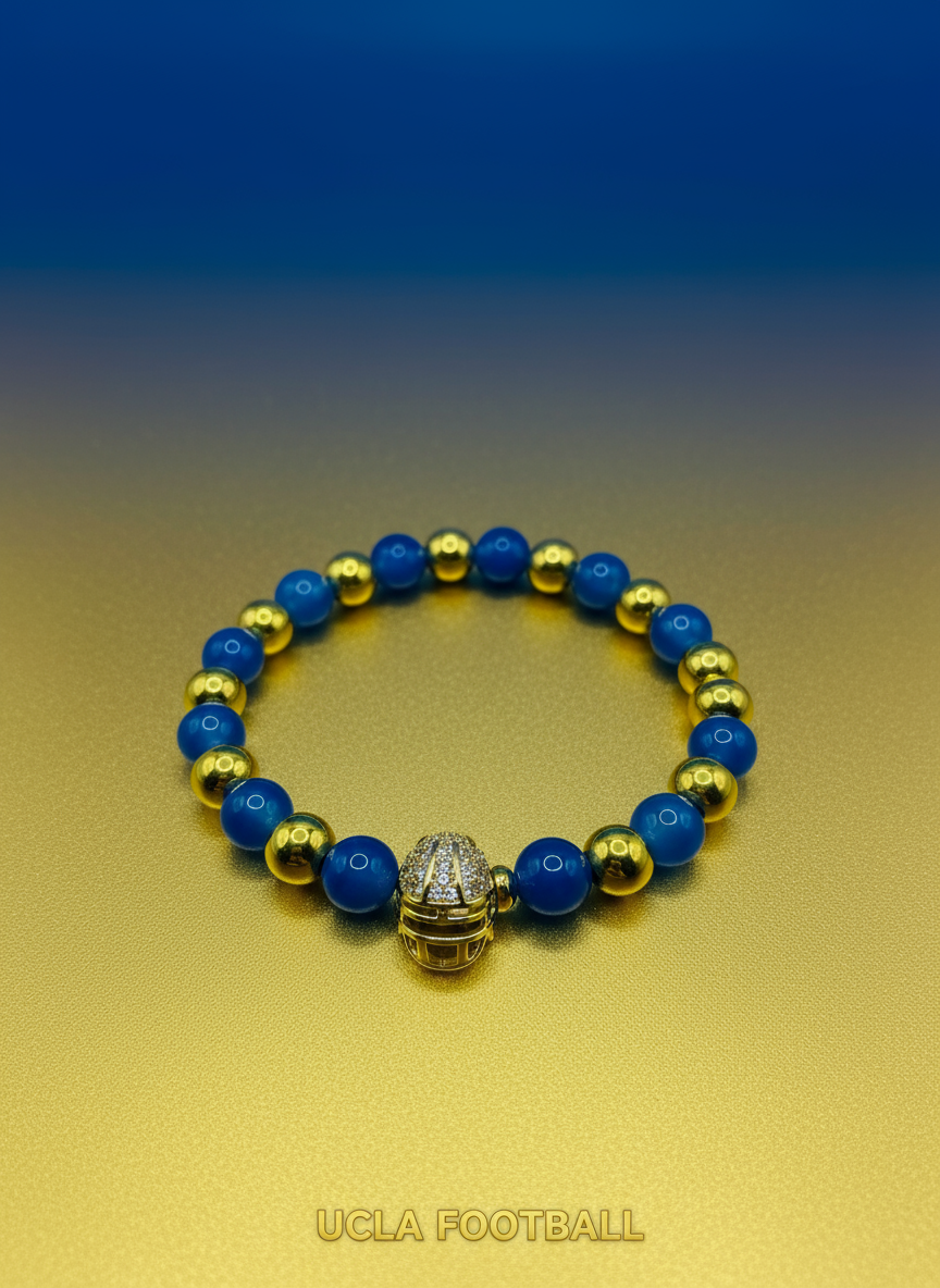 Another background for UCLA Football Bracelet