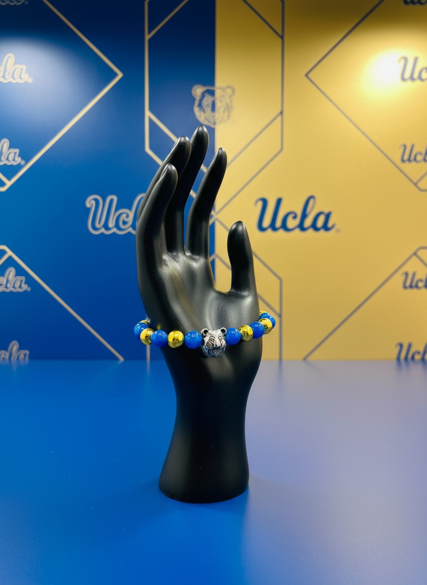 Background for UCLA Bruins Bracelet