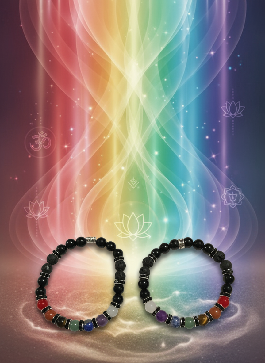 Chakra Bracelet Set - Enhanced