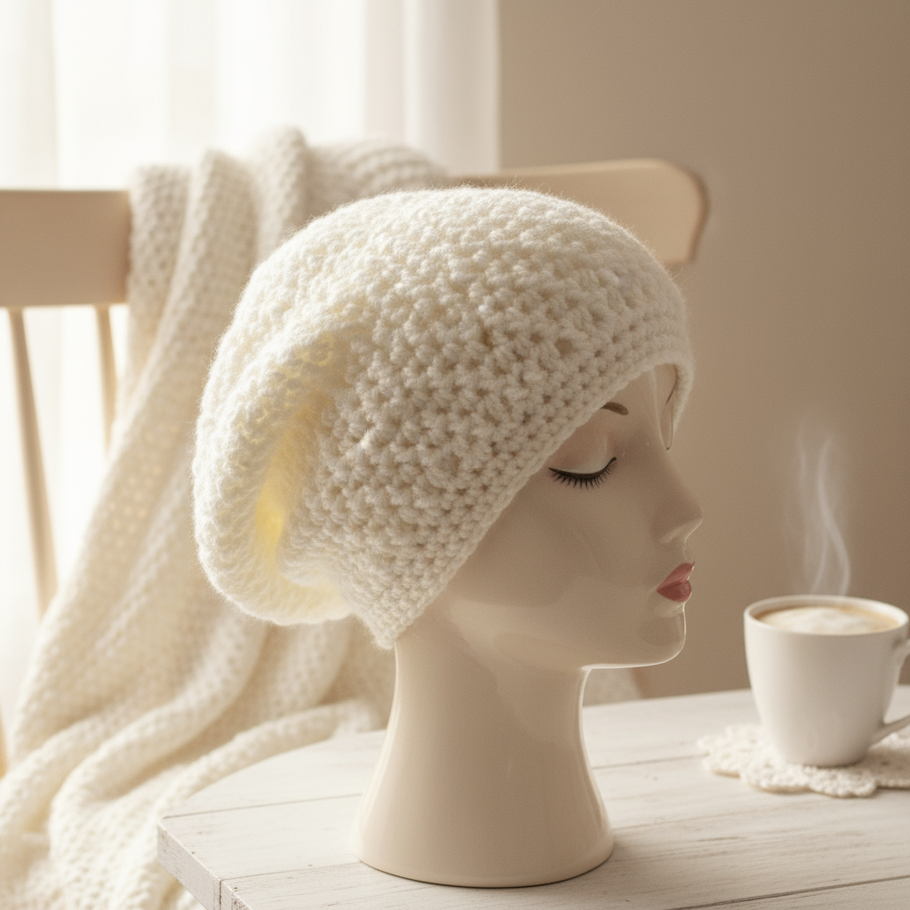 Crochet Slouchy Beanie Enhanced v2