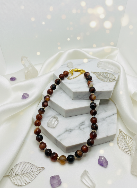 Dream Agate Necklace Enhanced