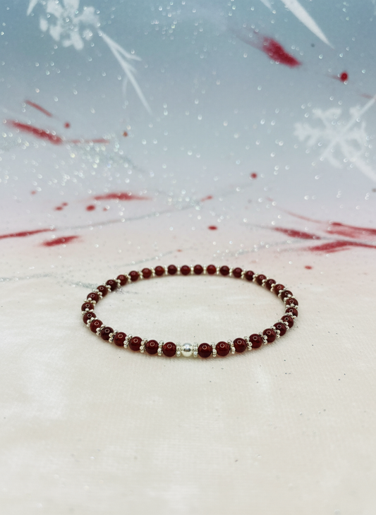 Garnet Bracelet - New Background Only
