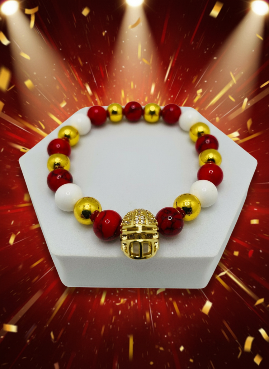 Kansas City Chiefs Bracelet - Vibrant Energetic Style