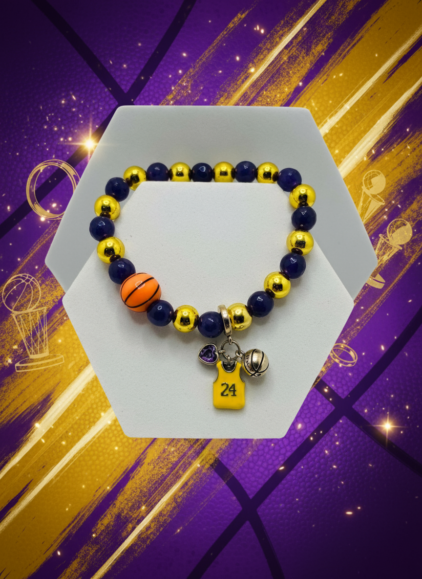 Kobe Bryant Lakers Bracelet - Enhanced