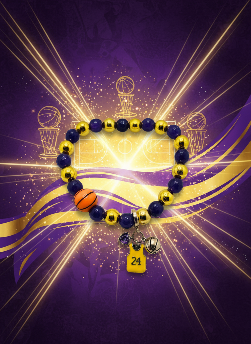 Kobe Bryant Lakers Bracelet - Legendary Tribute