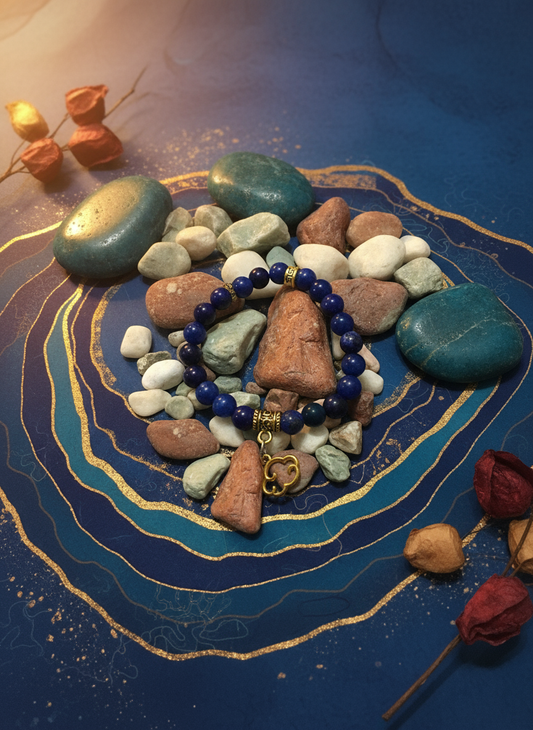 Lapis Lazuli Bracelet - Natural Elegant Style