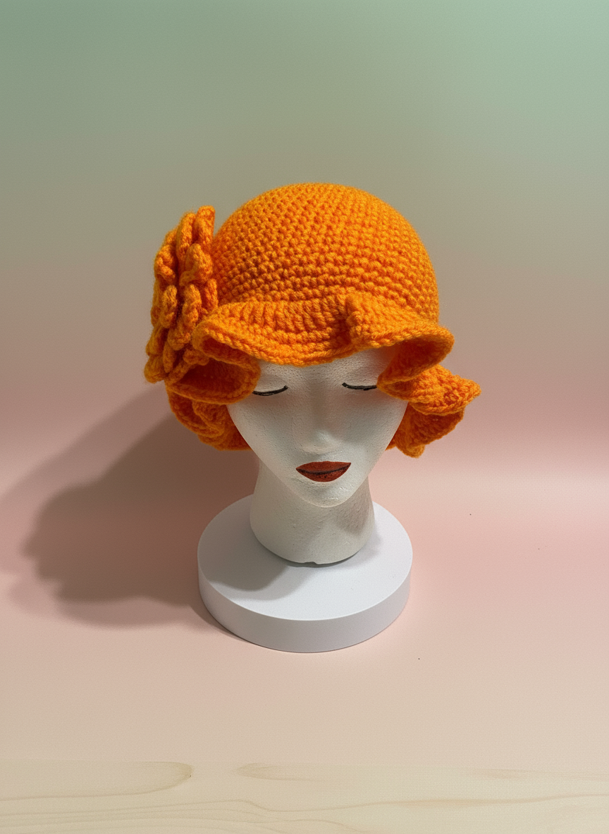 New Background - Crochet Bucket Hat