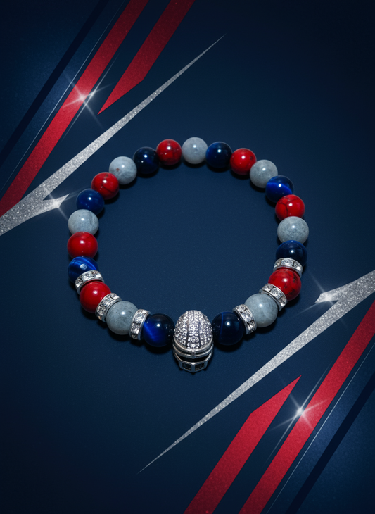 New England Patriots Bracelet - Sleek Modern Style