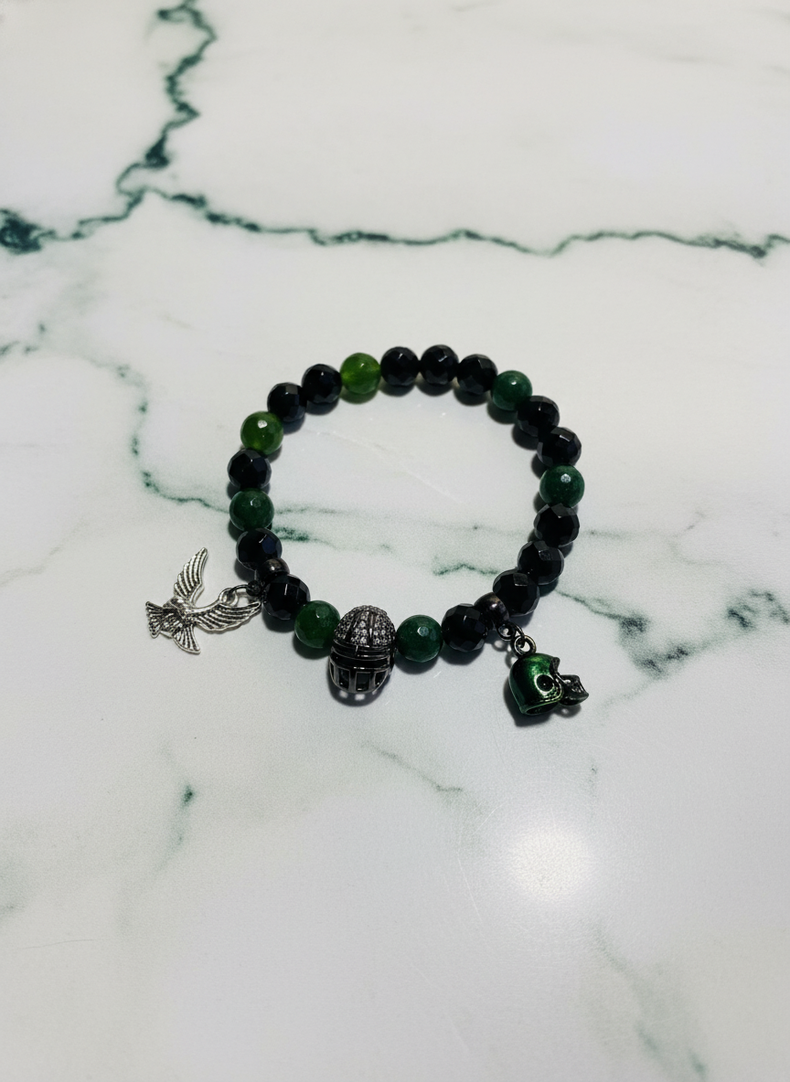 Philadelphia Eagles Mens Bracelet - Marble Version